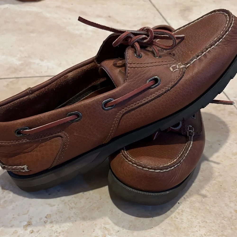 Clarks Leather Boat Shoes